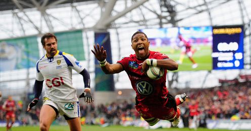 Armitage try: key moment watched by Brock James of Clermont