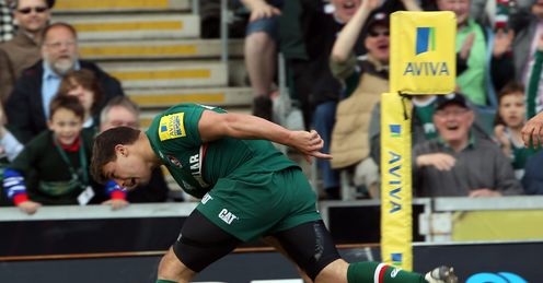 Ben Youngs Leicester Tigers Aviva Premiership Ben Youngs Leicester Tigers Aviva Premiership