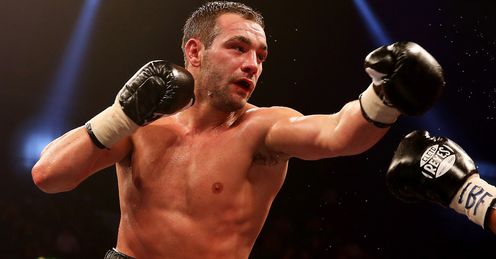 Second chance: Purdy has got a shot at the European title