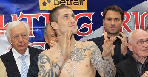 Ricky Burns will be having his first fight for Matchroom in Glasgow on Saturday