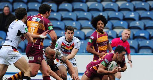 RUGBY LEAGUE STOBART SUPER LEAGUE JOHN SMITH'S STADIUM Joe Wardle Huddersfield Giants RUGBY LEAGUE STOBART SUPER LEAGUE JOHN SMITH'S STADIUM Joe Wardle Huddersfield Giants