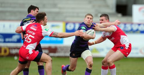 SUPER LEAGUE CRAVEN PARK SAM TOMKINS WIGAN HULL KR SUPER LEAGUE CRAVEN PARK SAM TOMKINS WIGAN HULL KR