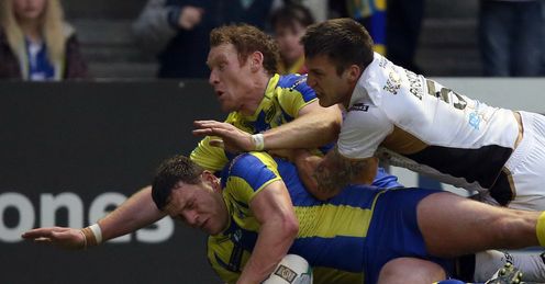 SUPER LEAGUE HALLIWELL JONES STADIUM SIMON GRIX WARRINGTON WOLVES SUPER LEAGUE HALLIWELL JONES STADIUM SIMON GRIX WARRINGTON WOLVES