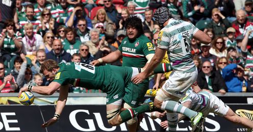 Tom Croft Leicester Tigers Aviva Premiership Tom Croft Leicester Tigers Aviva Premiership