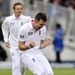 Major milestone: James Anderson celebrates his 300th Test wicket