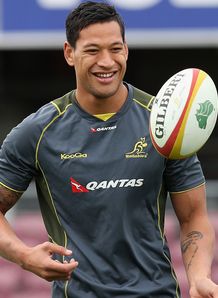 SKY_MOBILE Israel Folau Australia SKY_MOBILE Israel Folau Australia