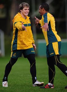 James O Connor Will Genia Australia James O Connor Will Genia Australia