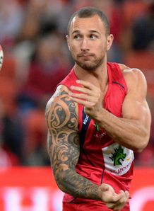 Quade Cooper training Lions v Reds Quade Cooper training Lions v Reds
