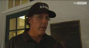 Heartbreak for Mickelson