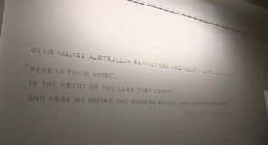 Lions visit Australian War Memorial