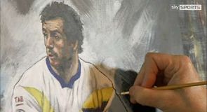From pitch to canvas