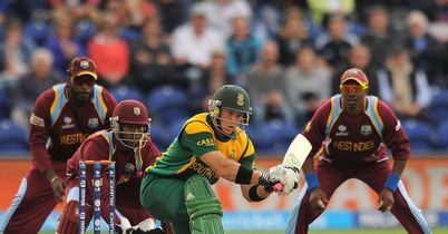 Champions Trophy: South Africa through to semi-finals after rain forces tie against West Indies