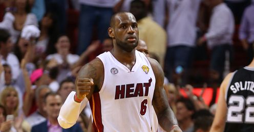 James: the Heat's star man