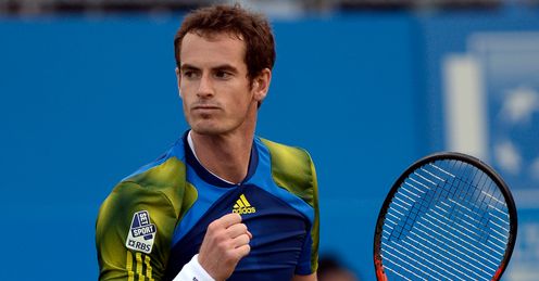Murray: Returned from injury in style at Queen's