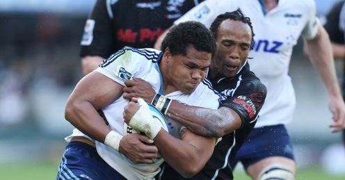 Blues number eight Peter Saili Blues number eight Peter Saili