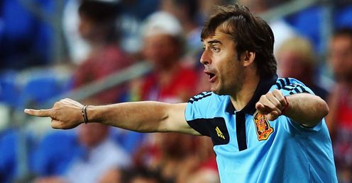 Julen Lopetegui: offered Martin a few insights into the secrets of Spain's success