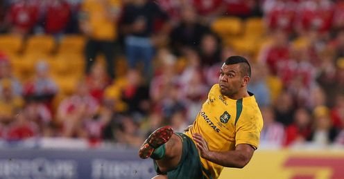 Beale: lost his feet, not his head, against the Lions