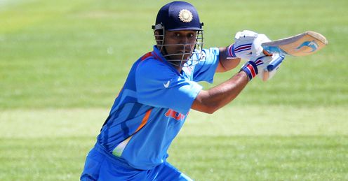 Dhoni: the India skipper cuts an impressive figure, says Bob