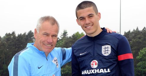 Peter Taylor and Conor Coady Peter Taylor and Conor Coady