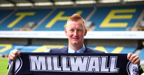Lomas: Millwall fans have been irked by his West Ham connections