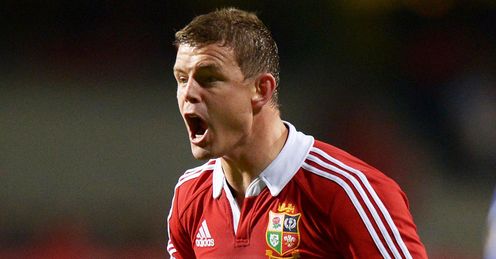 O'Driscoll: back in the centre with Jamie Roberts