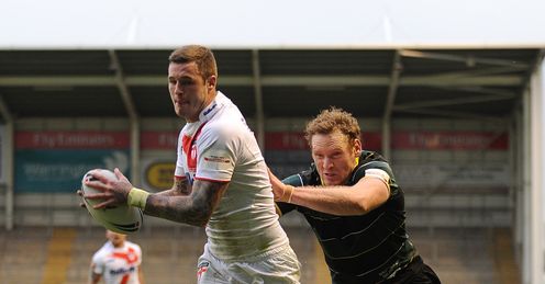 ENGLAND V EXILES HALLIWELL JONES STADIUM ZAK HARDAKER ENGLAND V EXILES HALLIWELL JONES STADIUM ZAK HARDAKER