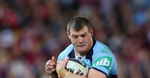 LEAGUE Josh Morris New South Wales Blues Queensland Maroons State of Origin Suncorp Stadium Brisbane LEAGUE Josh Morris New South Wales Blues Queensland Maroons State of Origin Suncorp Stadium Brisbane