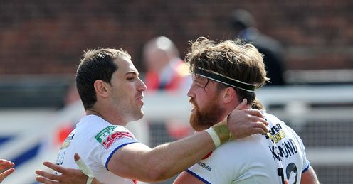 RUGBY LEAGUE SUPRE LEAGUE Danny Kirmond Dean Collis Wakefield Wildcats RUGBY LEAGUE SUPRE LEAGUE Danny Kirmond Dean Collis Wakefield Wildcats