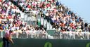 Crowd figures blamed on heat