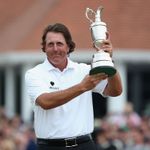 Mickelson finally tastes Open success
