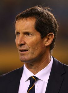Australia head coach Robbie Deans Australia head coach Robbie Deans