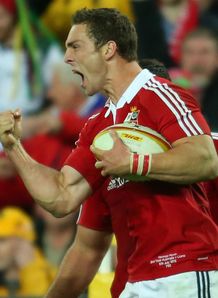 British and Irish Lions 3rd Test George North British and Irish Lions 3rd Test George North