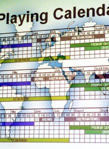 Global playing calendar Global playing calendar
