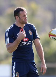 Jamie Roberts B I Lions training 2013 Jamie Roberts B I Lions training 2013