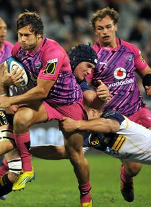 Jan Serfontein taking it up for the Bulls Jan Serfontein taking it up for the Bulls