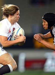 Marlie Packer for England Women against Black Ferns Marlie Packer for England Women against Black Ferns