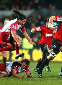 Sam Whitelock Crusaders v Reds 2013 Sam Whitelock Crusaders v Reds 2013