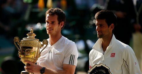 Murray and Djokovic: will be hard to topple, says Barry