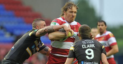 Andy Powell Wigan Warriors 2013 Andy Powell Wigan Warriors 2013