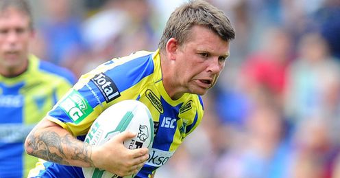 Lee Briers - Warrington Super League Lee Briers - Warrington Super League