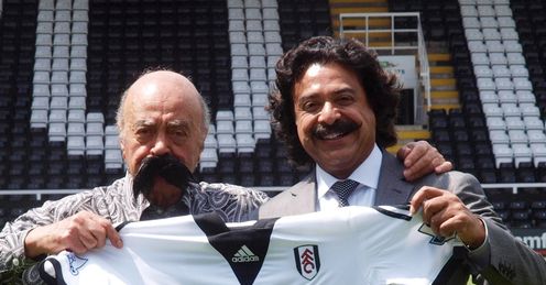 Khan (r): replaces Al Fayed as owner