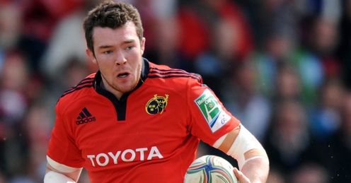 Peter OMahoney - Munster Heineken Cup Peter OMahoney - Munster Heineken Cup