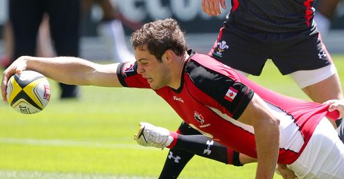 Tyler Ardron scoring for Canada Sevens Tyler Ardron scoring for Canada Sevens