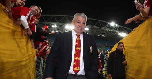 Gatland: showed his mettle with some tough selections