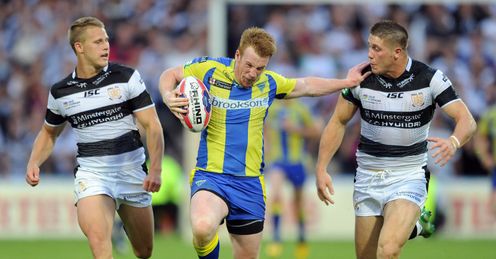 CHALLENGE LEAGUE Chris Riley Warrington wolves Hull FC CHALLENGE LEAGUE Chris Riley Warrington wolves Hull FC