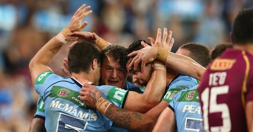 LEAGUE James McManus Queensland New South Wales State of Origin Rugby League LEAGUE James McManus Queensland New South Wales State of Origin Rugby League