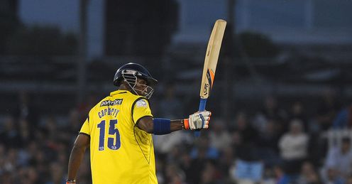 Carberry: Celebrates another impressive knock