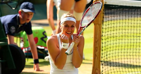 Sabine Lisicki: has beaten Serena Williams and Agnieszka Radwanska en route to the final