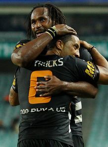Lote Tuqiri Benji Marshall Wests Tigers NRL 2010 Lote Tuqiri Benji Marshall Wests Tigers NRL 2010