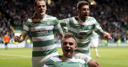 Fan-tastic: Celtic and their supporters are in for a treat following the Champions League draw